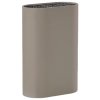 Zone Singles Messerblock 24x9 cm, Taupe