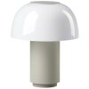 Zone Denmark Harvest Moon Lampe H22 cm, Warmgrau