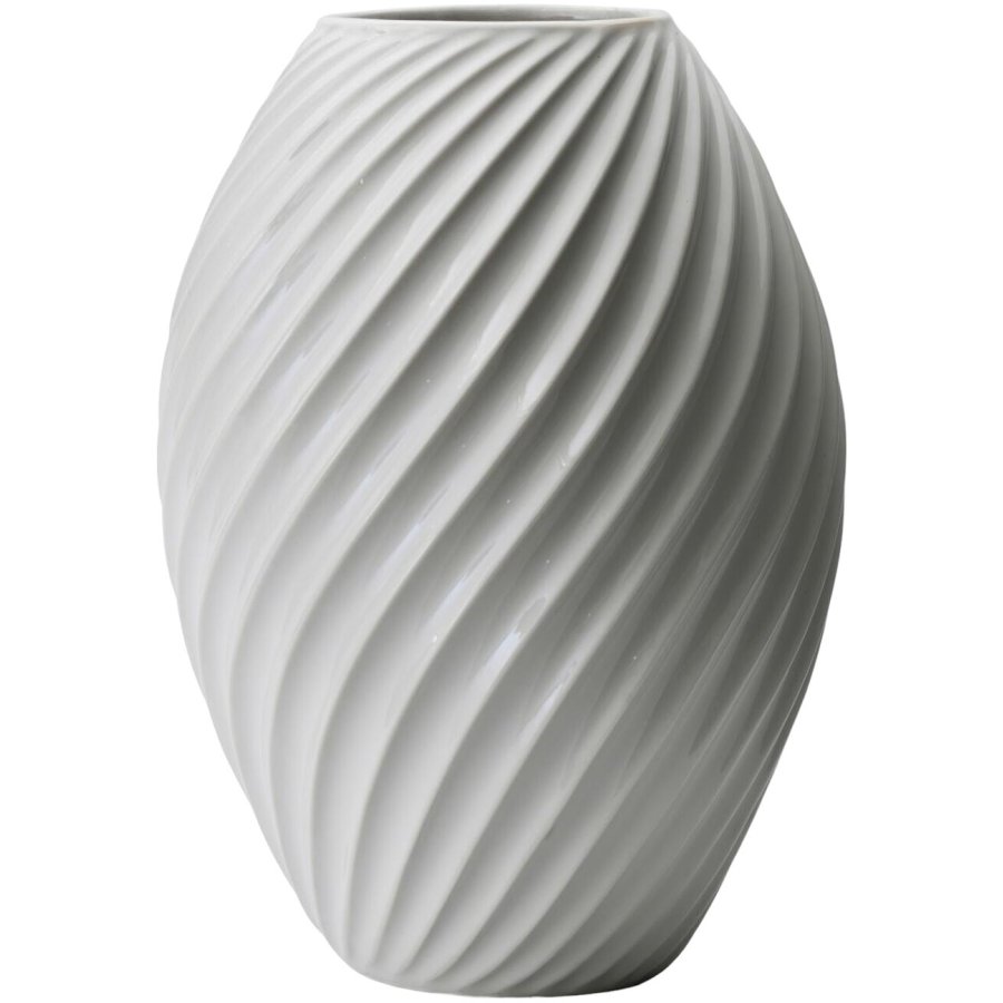 Mors River Vase H26 cm, Hvid