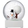 Hoptimist Snowman Snow Globe L, Hvid