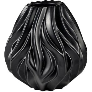 Morsø Flame Vase H19 cm, Sort