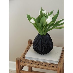 Morsø Flame Vase H23 cm, Sort