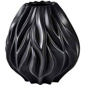 Morsø Flame Vase H23 cm, Sort