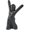 Mors Skulptur H14,5 cm, Sort