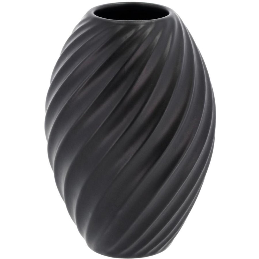 Mors River Vase H16 cm, Sort