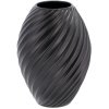 Mors River Vase H21 cm, Sort