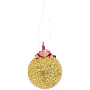 Medusa Copenhagen Julekugle �5 cm, Guld