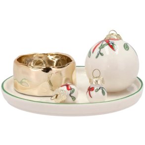 Medusa Copenhagen Jingle Bell Lysestage til Kalenderlys �13,5 cm