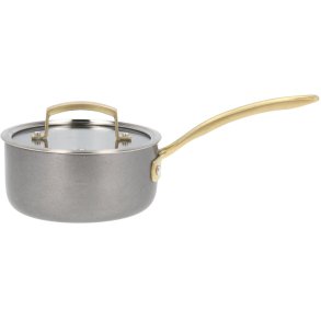 Pillivuyt Gourmet Durance Kasserolle m. Låg 1,5 L, Rustfrit Stål