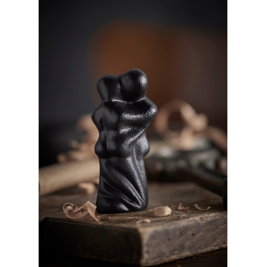 Mors Skulptur H13 cm, Sort