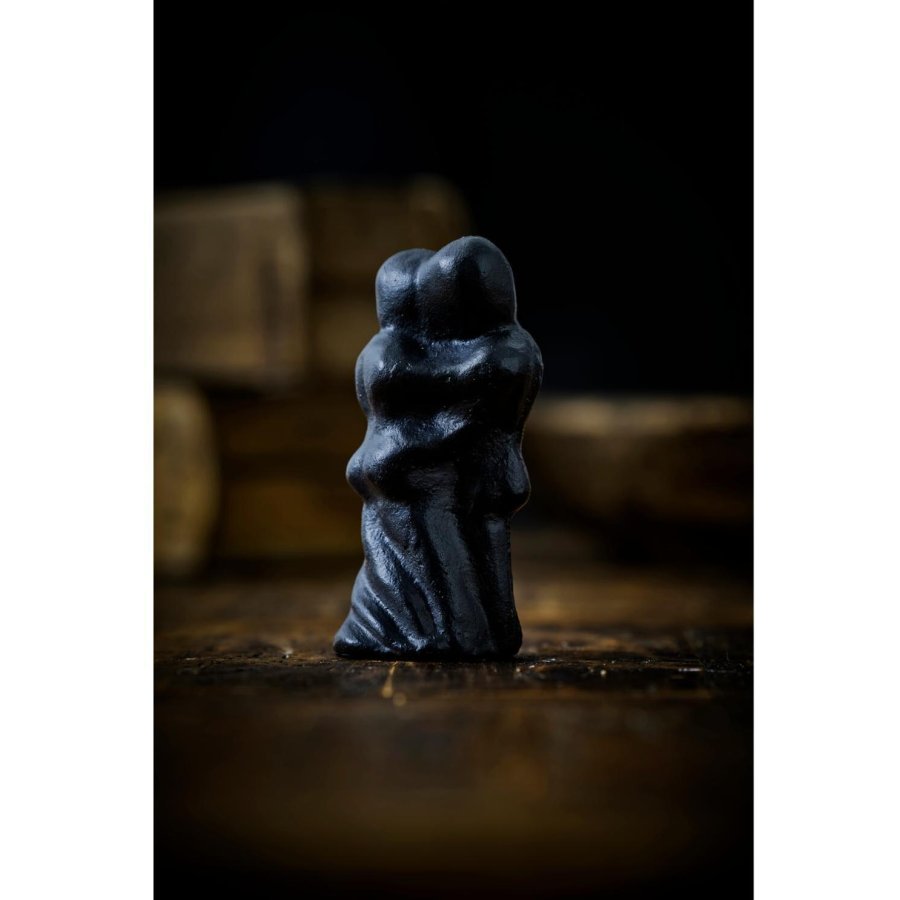 Mors Skulptur H13 cm, Sort