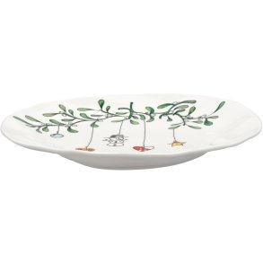 Medusa Copenhagen Jingle Bell Tallerken 26 cm, Hvid