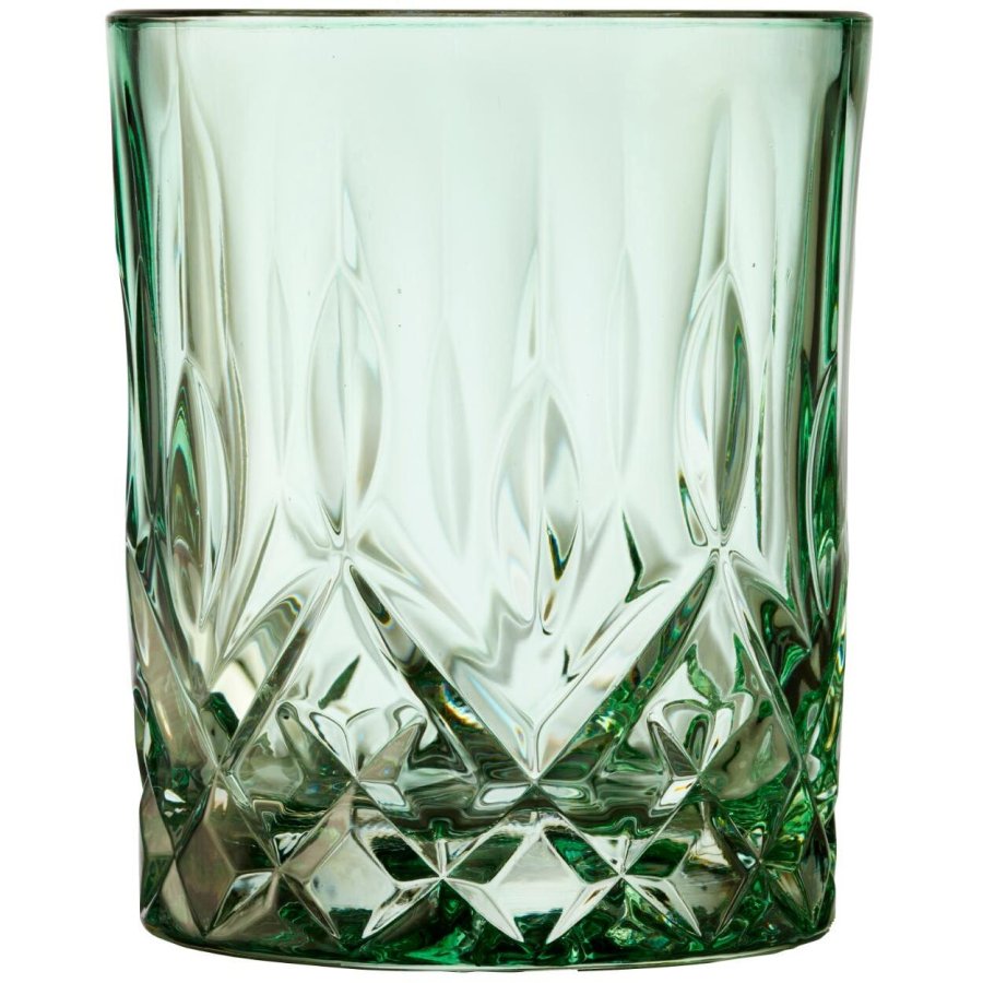 Lyngby Glas Sorrento Whiskyglas 4er Set 32 cl, Grn