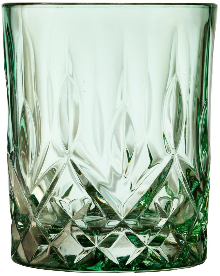 Lyngby Glas Sorrento Whiskyglas 4er Set 32 cl, Grn