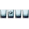 Lyngby Glas Sorrento Whiskyglas 4er Set 32 cl, Blau