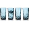 Lyngby Glas Sorrento Highball Glas 4er Set 38 cl, Blau