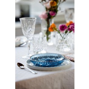 Lyngby Glas Sorrento Asiet 4 stk. Ø16 cm, Blå