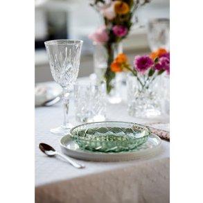 Lyngby Glas Sorrento Asiet 4 stk. Ø16 cm, Grøn