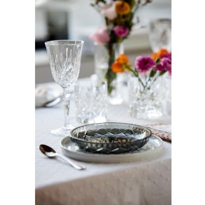Lyngby Glas Sorrento Asiet 4 stk. Ø16 cm, Røget