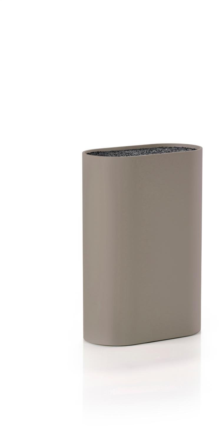 Zone Singles Messerblock 24x9 cm, Taupe