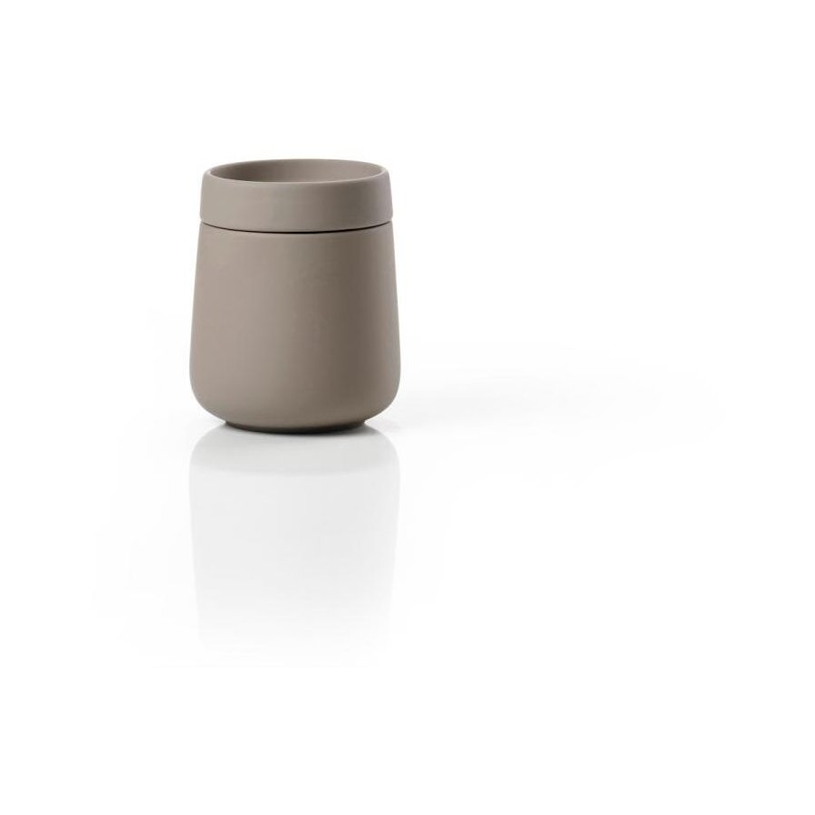 Zone Nova One Gef mit Deckel H8 cm, Taupe