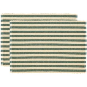 Sdahl Statement Stripe Tischset 33x48 cm 2er Set, Grn