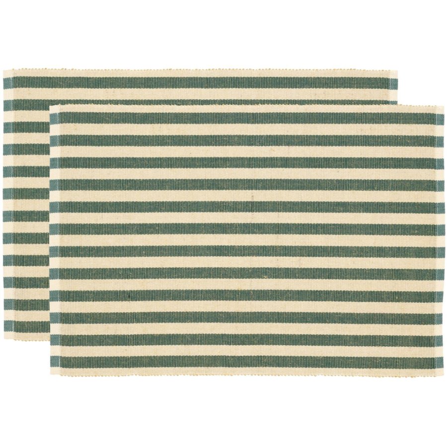 Sdahl Statement Stripe Tischset 33x48 cm 2er Set, Grn