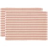 Sdahl Statement Stripe Tischset 33x48 cm 2er Set, Rose