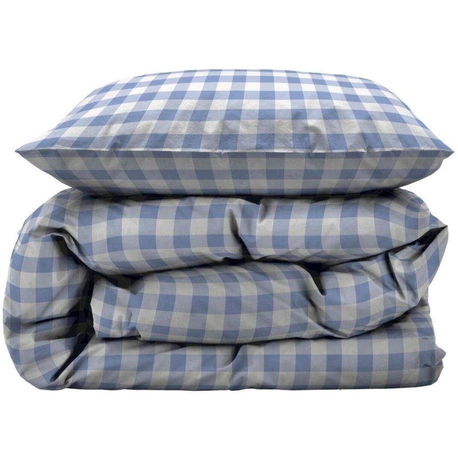 S&ouml;dahl Gingham Senget�j 140x200 cm, Sky Blue