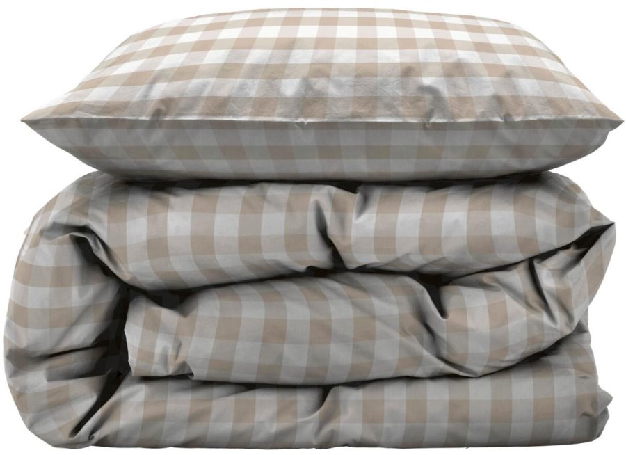S&ouml;dahl Gingham Senget�j 140x220 cm, Beige