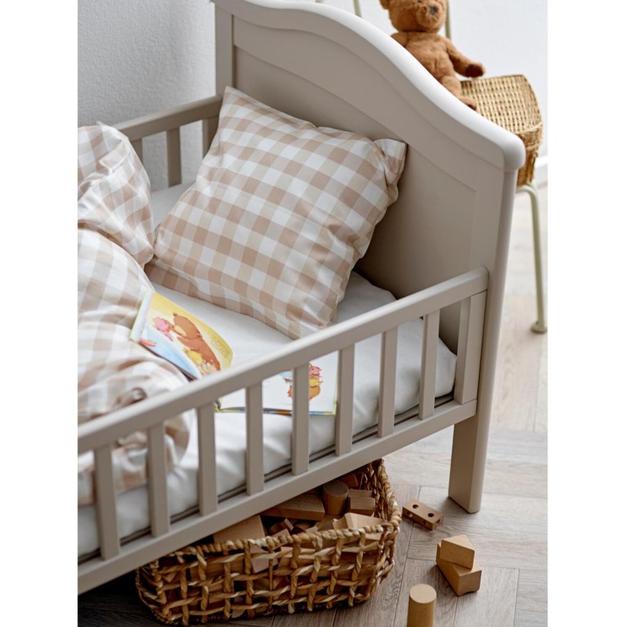 S&ouml;dahl Gingham Babysenget�j 70x100 cm, Beige