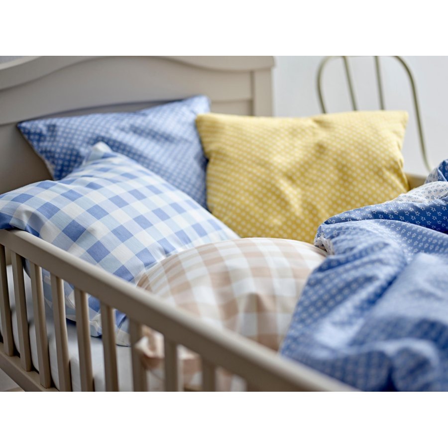 S&ouml;dahl Gingham Babysenget�j 70x100 cm, Beige