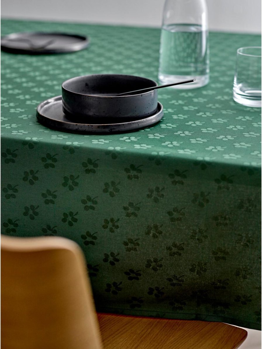 Södahl Forget-me-not Damask Dug 160 cm, Grn