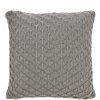 Sdahl Scallop Kissen 45x45 cm, Grau