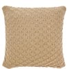 Sdahl Scallop Kissen 45x45 cm, Taupe