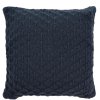 Sdahl Scallop Kissen 45x45 cm, Indigo