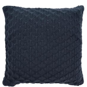 Södahl Scallop Pude 45x45 cm, Indigo