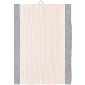 Södahl Statement Stripe Viskestykke 50x70 cm, Blå