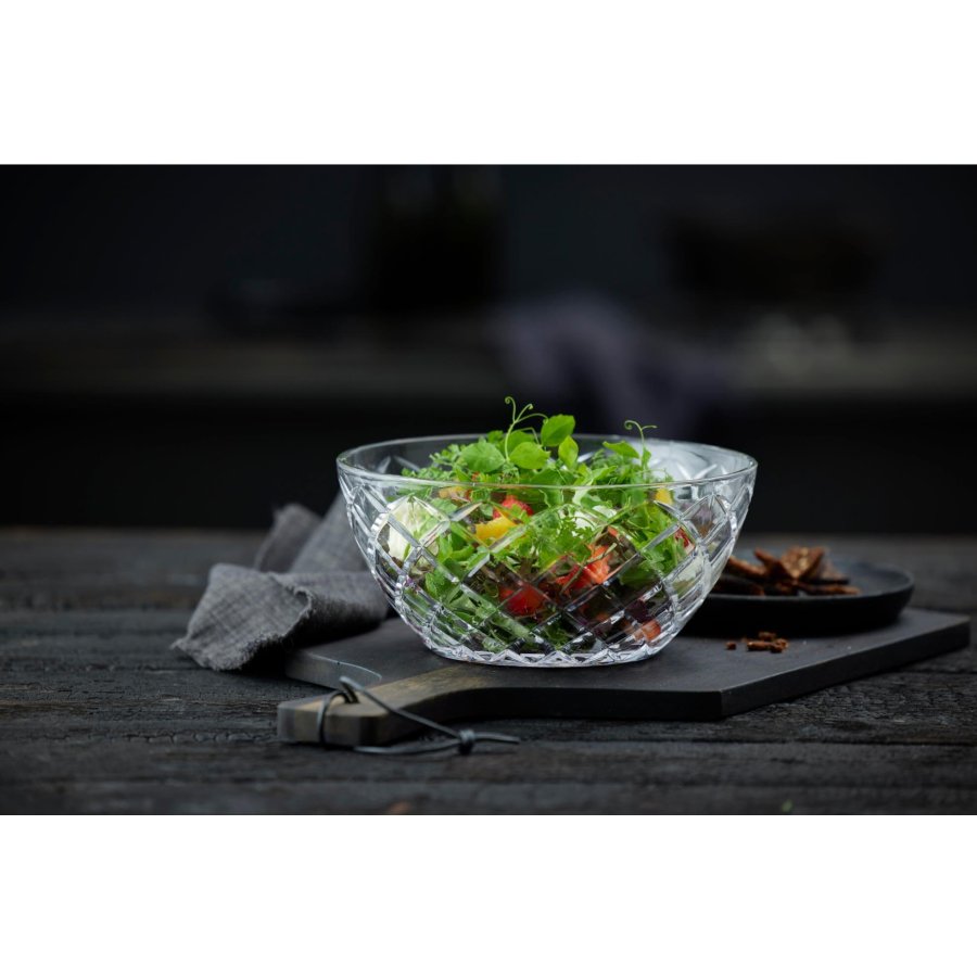 Lyngby Glas Sorrento Salatschssel 24 cm, Klar