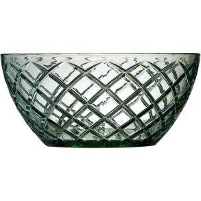 Lyngby Glas Sorrento Salatskål Ø24 cm, Grøn