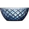 Lyngby Glas Sorrento Salatschssel 24 cm, Blau