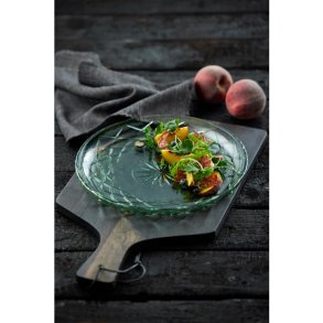 Lyngby Glas Sorrento Fad Ø30 cm, Grøn