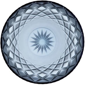 Lyngby Glas Sorrento Fad Ø30 cm, Blå