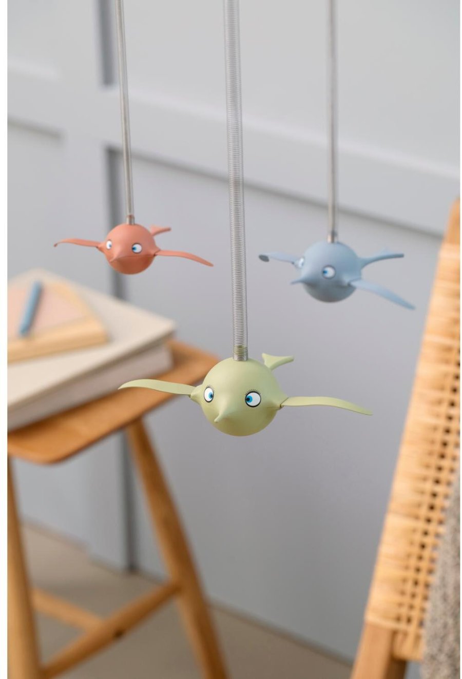 Hoptimist Soft Birdie M, Blau