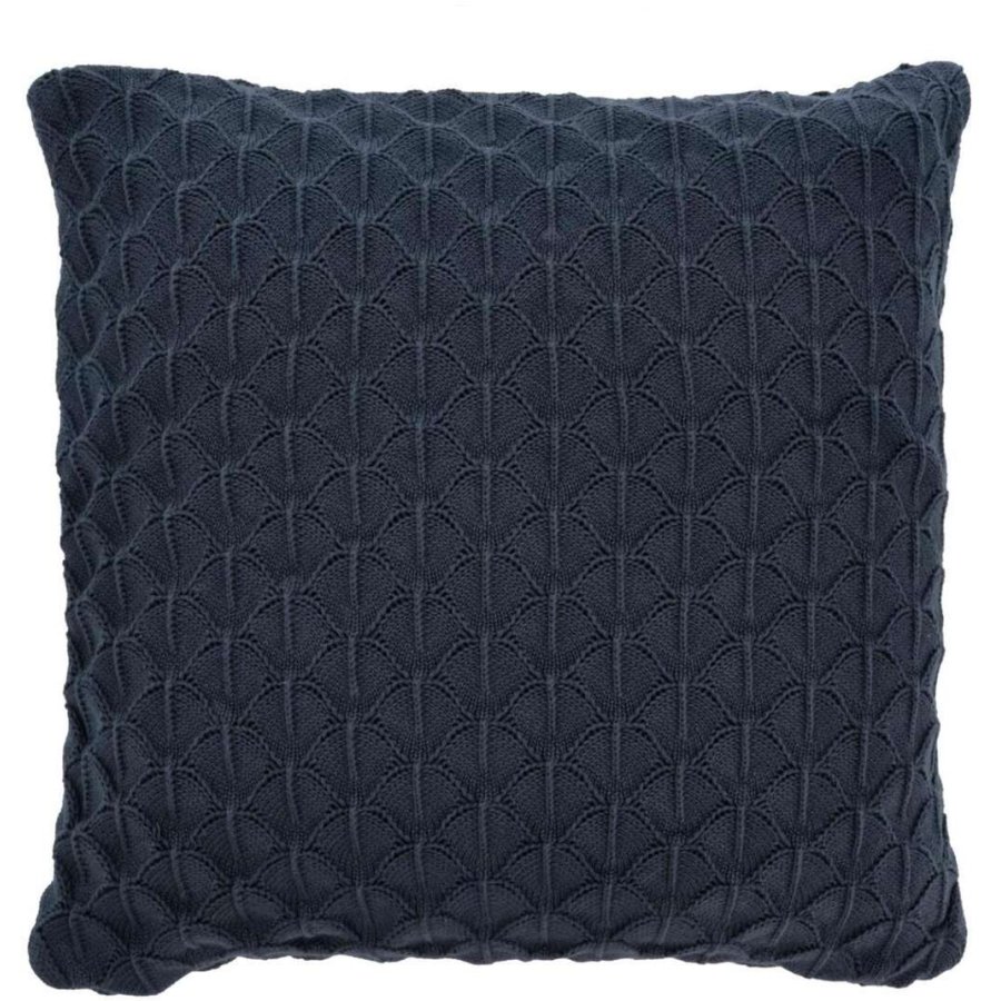 Södahl Scallop Kissenbezug 45x45 cm, Indigo