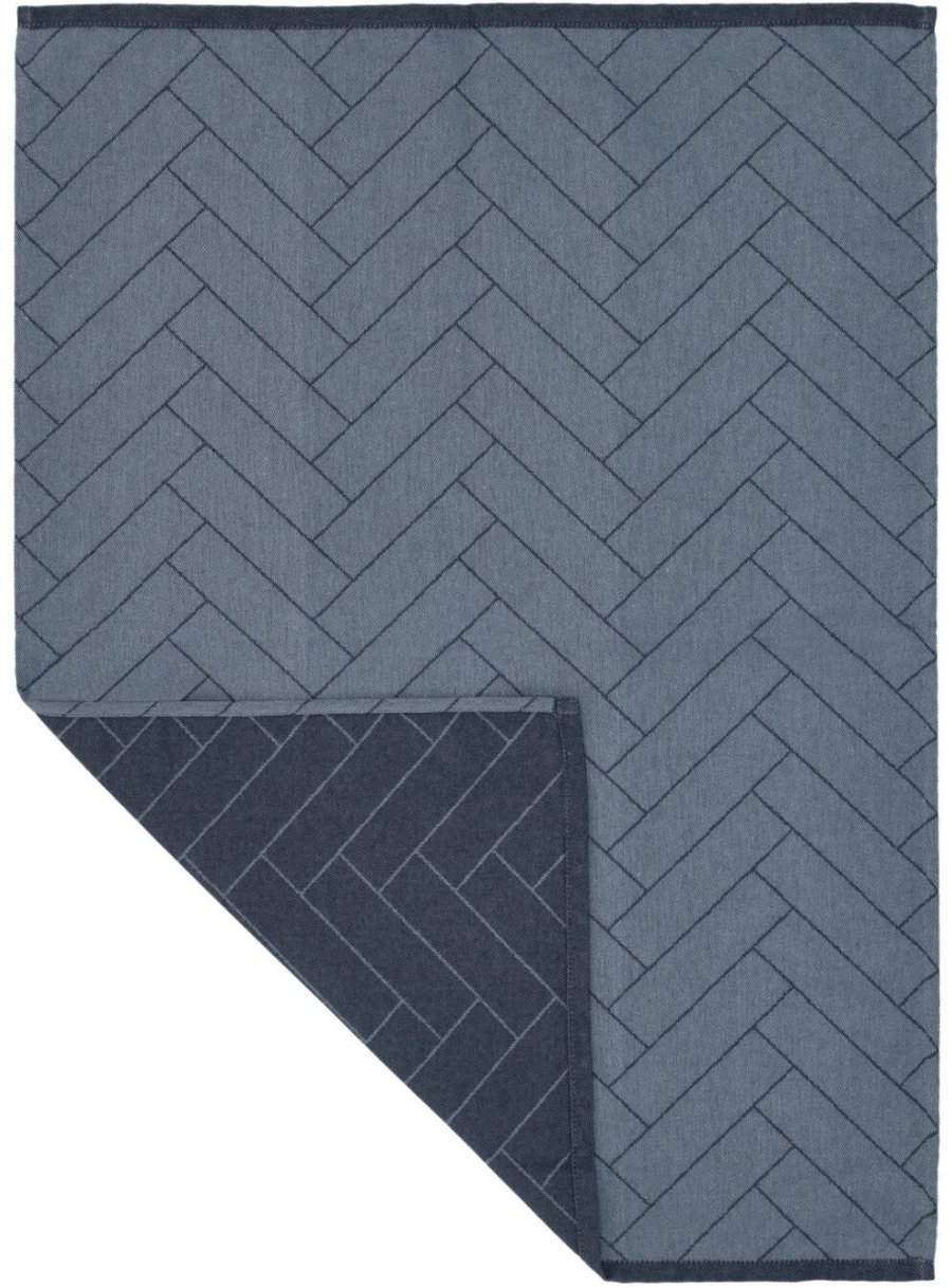 Sdahl Tiles Geschirrtuch 50x70 cm, Indigo