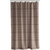 Sdahl Tartan Badvorhang 180x200 cm, Taupe