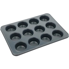 Blomsterbergs Muffinform til 12 stk, Stål