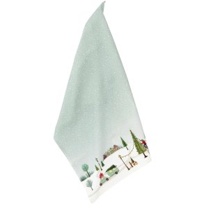 Bastian Vinter Viskestykke 70x50 cm, Arctic Ice