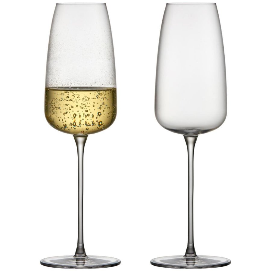 Lyngby Glas Veneto Champagneglas 2 stk. 36 cl